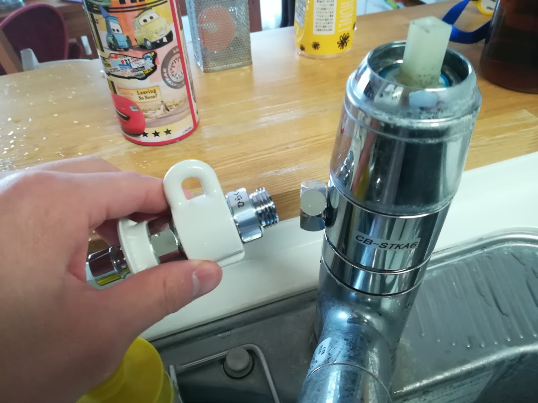 食器洗い機/乾燥機食洗機 分岐水栓 STKD6 タカギ 混合水栓用